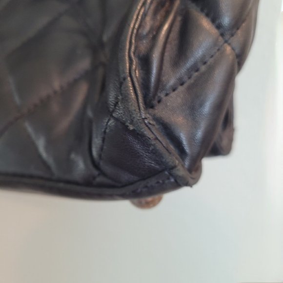 Large Quilted Leather Hamilton Tote - Picture 6 of 12